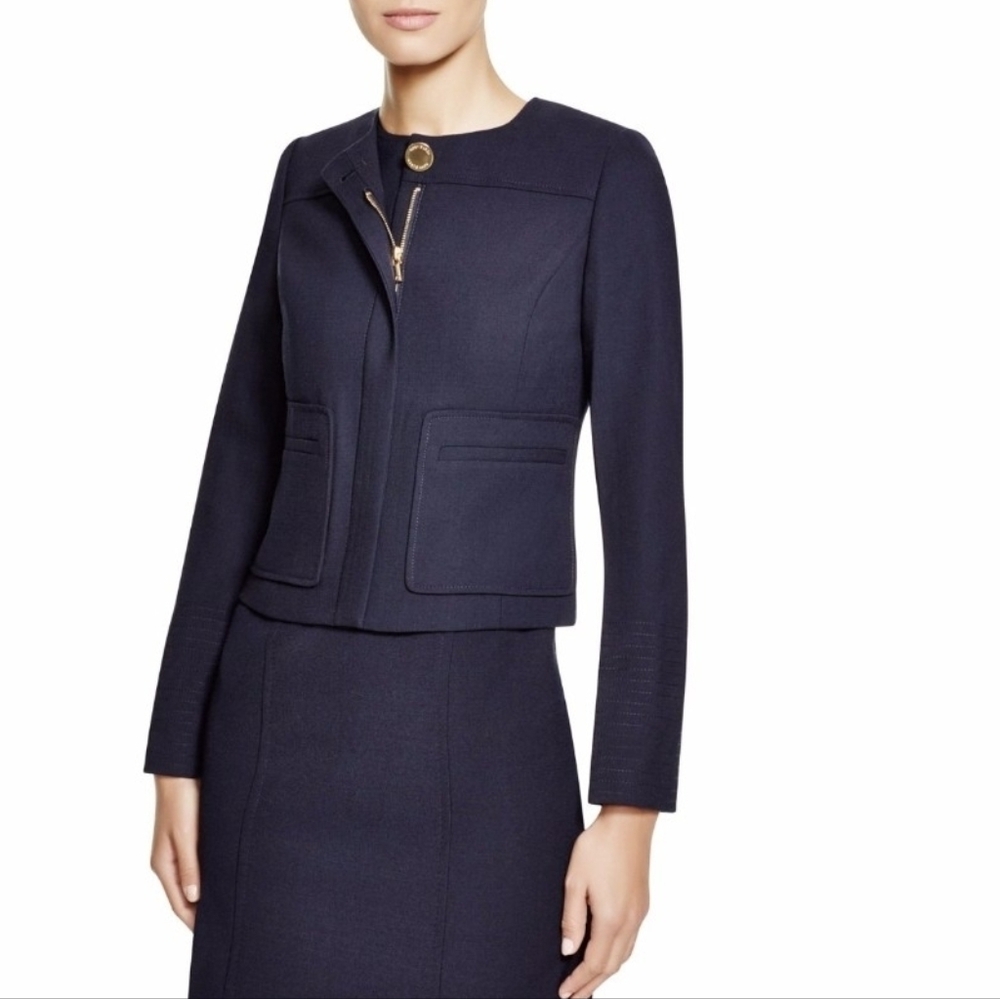 Tory Burch Navy Harriet Blazer